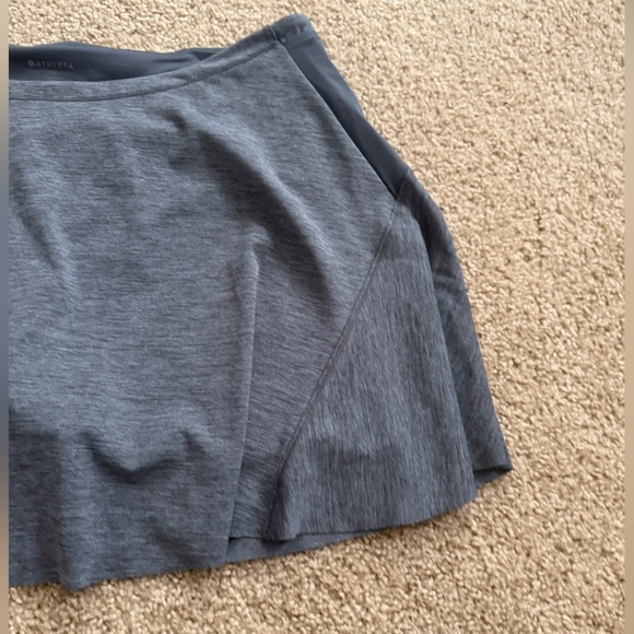Athleta Gray Match Point Skort - Picture 7 of 8